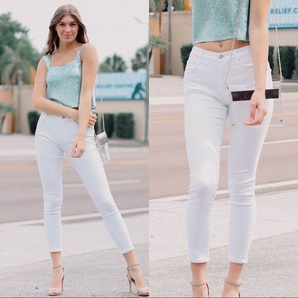AGOLDE Sophie Mid Rise Ankle Jeans - Picture 1 of 12